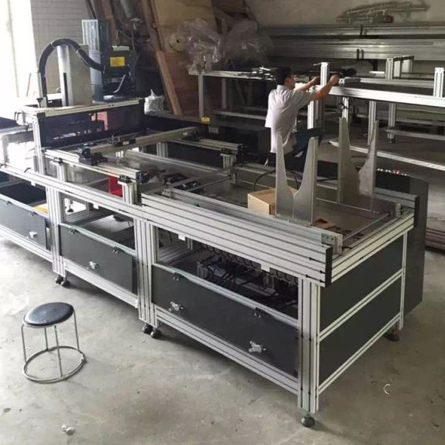 同步帶直線模組在全自動(dòng)書(shū)型盒組裝機(jī)的應(yīng)用